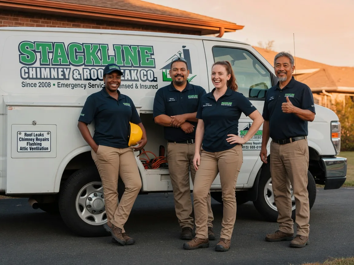 Chimney flashing repair company in Sacred Heart, MN